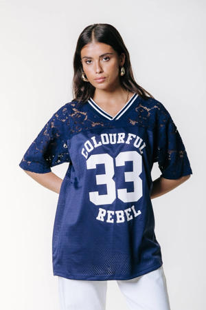 T-shirt donkerblauw