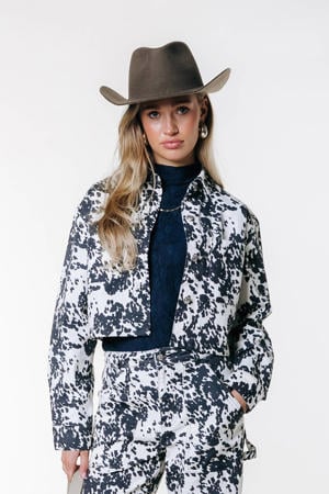 denim spijkerjas wit