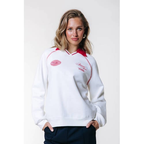 Colourful Rebel sweater wit afbeelding