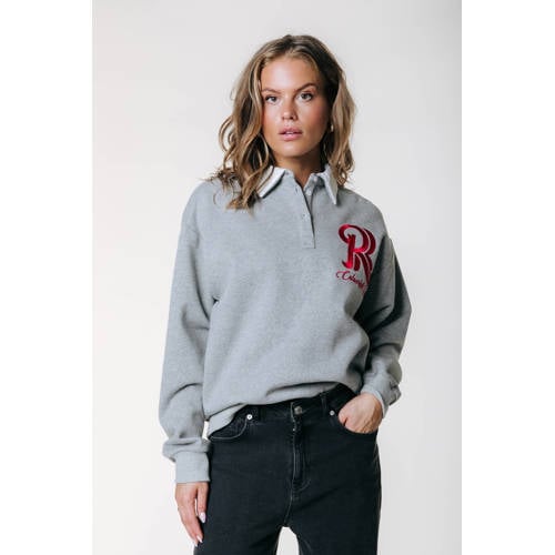Colourful Rebel sweater grijs afbeelding