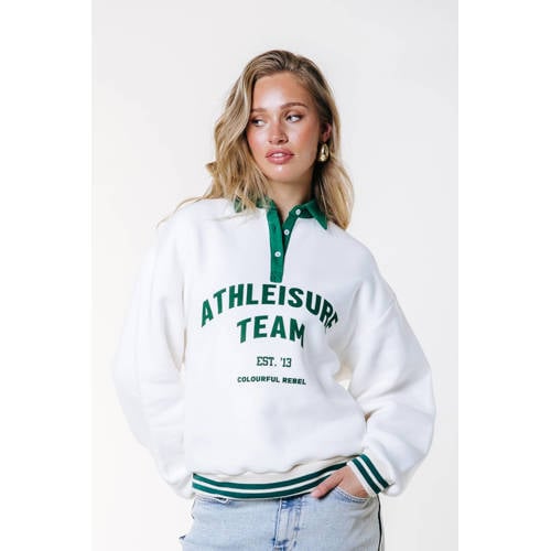 Colourful Rebel sweater groen afbeelding