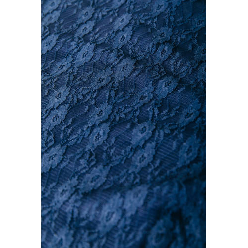 Colourful Rebel kanten top donkerblauw afbeelding