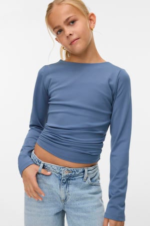 blousetop blauw