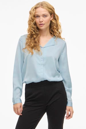 satijnen blouse