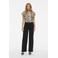 VILA high waist wide leg jeans black