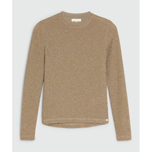 JOSH V glitter top goud met glitter afbeelding