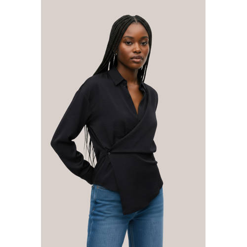 HYPEDROP blouse zwart afbeelding