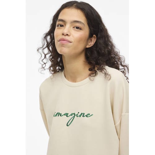 VILA sweater ecru afbeelding