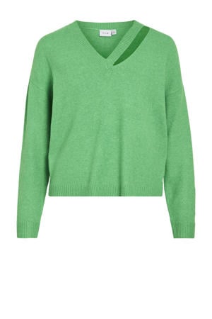 trui groen gebreid