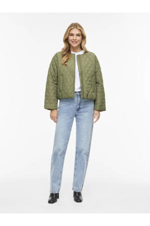 jack quilted groen