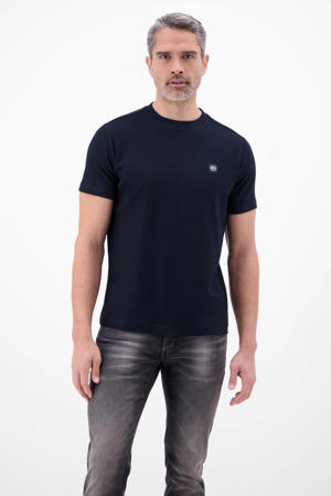 regular T-shirt donkerblauw