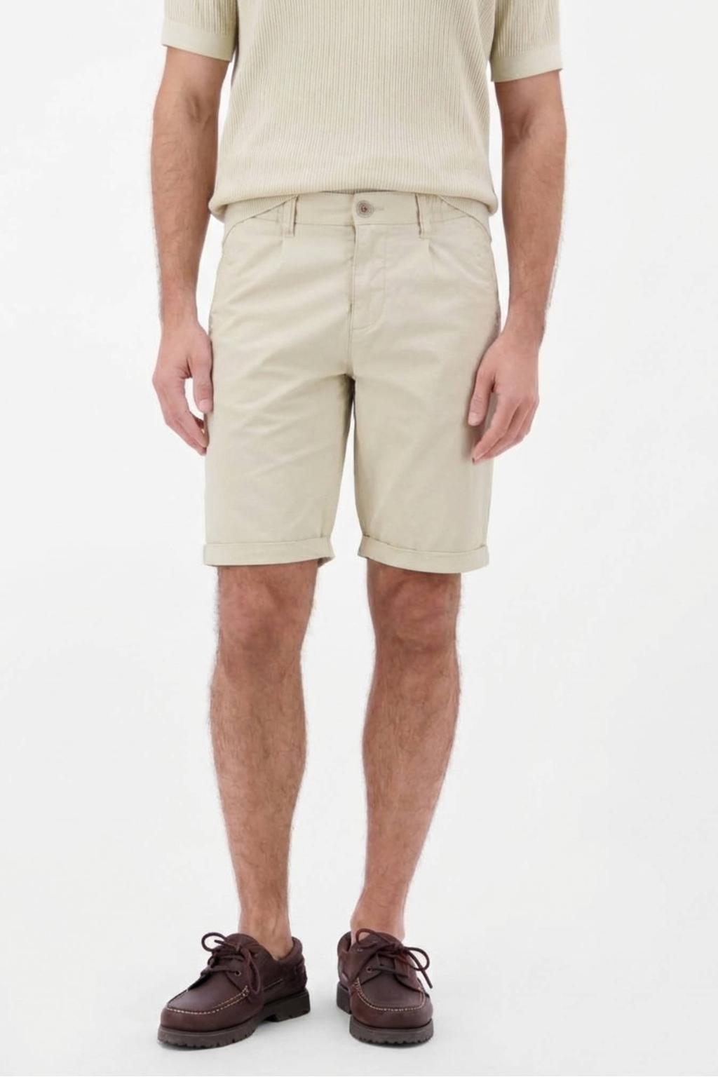 LERROS regular chino short beige