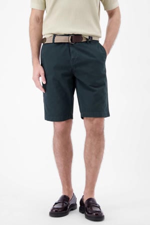 regular chino short donkerblauw
