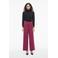 VILA wide leg high waist casual broek