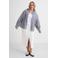 GREAT LOOKS blouse met strepenprint zwart/wit