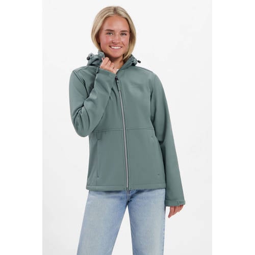 Kjelvik softshell jas Marlien groen afbeelding
