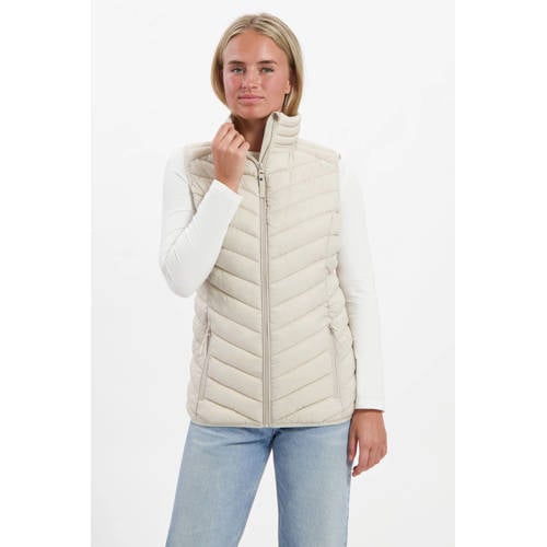 Kjelvik bodywarmer Alma ecru afbeelding