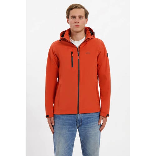 Kjelvik softshelljas Victor koraalrood afbeelding