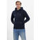 Kjelvik fleece hoodie Tebbe donkerblauw