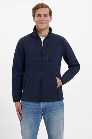 fleece vest Callem donkerblauw