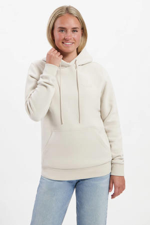 fleece hoodie Daphne ecru