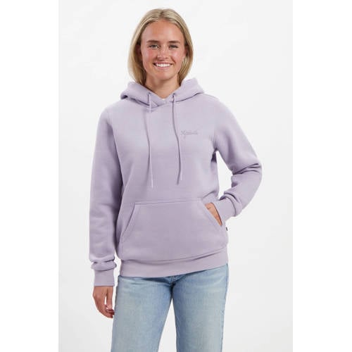 Kjelvik fleece hoodie Daphne lila afbeelding