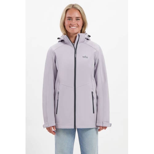 Kjelvik softshell jas May lila afbeelding