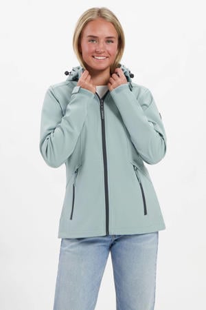 softshell jas Cleo lichtblauw
