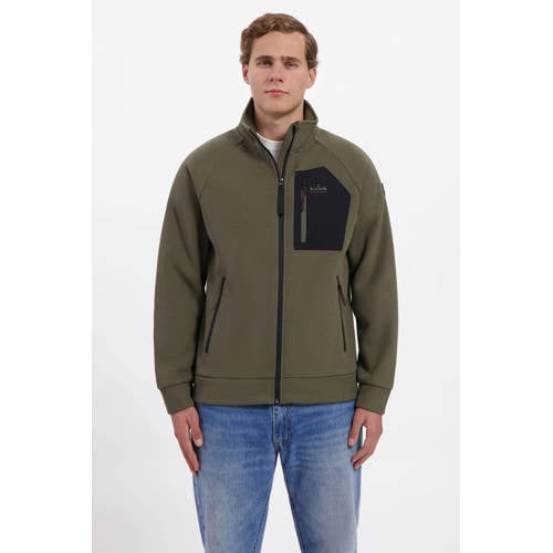 Kjelvik fleece vest Daley groen afbeelding