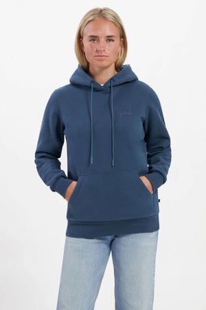 fleece hoodie Daphne donkerblauw