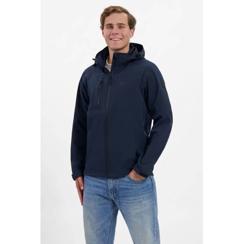 Kjelvik softshelljas Victor donkerblauw afbeelding