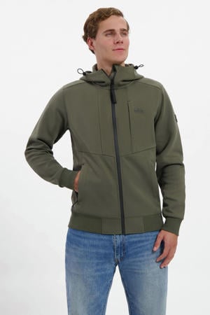 fleece jas Marnix groen