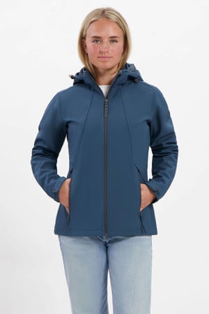 softshell jas Cleo donkerblauw