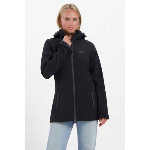 Kjelvik softshell jas May zwart afbeelding