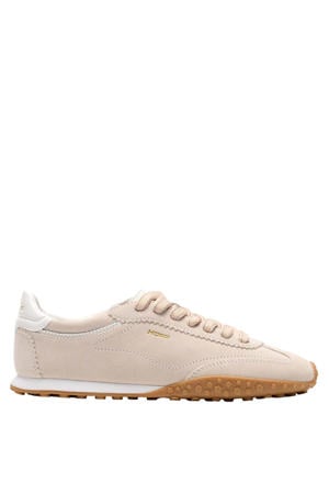 Bridge leren sneakers beige