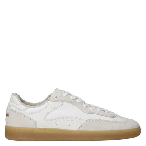 HOFF Park leren sneakers wit/beige afbeelding