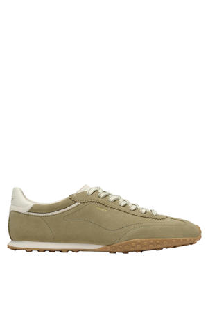 Bridge leren sneakers groen