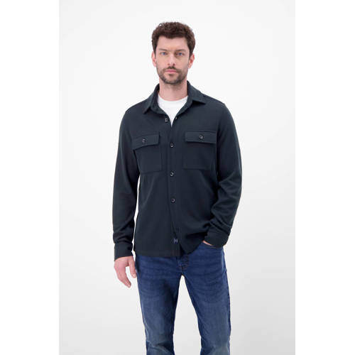 LERROS regular casual overhemd donkerblauw afbeelding