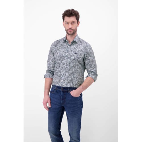 LERROS regular casual overhemd blauw afbeelding