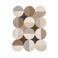 Flair Rugs vloerkleed Mia Ellipse Schulpvormige (230x160 cm)