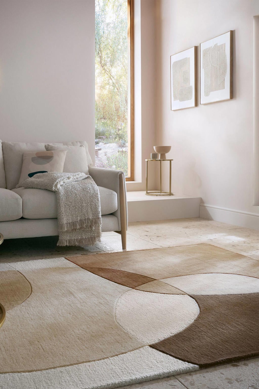 Flair Rugs Glow Wol Abstract Vloerkleed