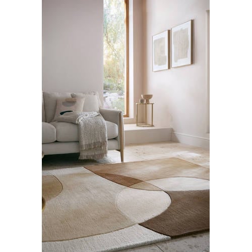 Flair Rugs Glow Wol Abstract Vloerkleed afbeelding