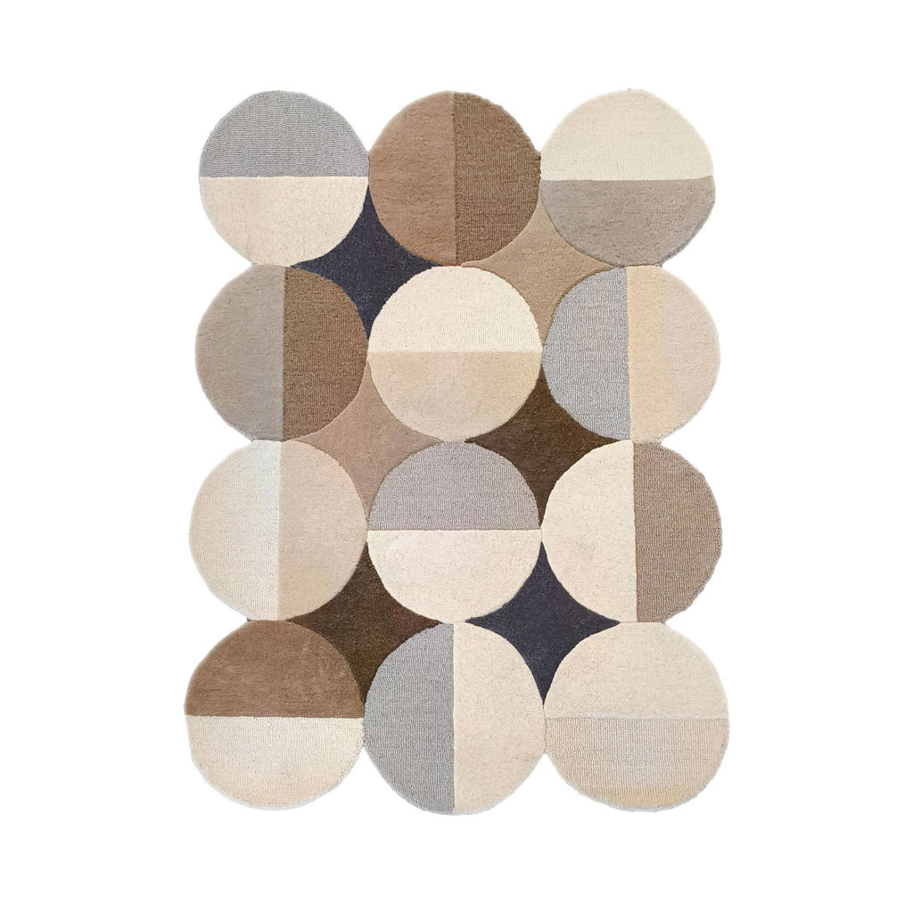 Flair Rugs vloekleed Mia Ellipse Schulpvormige (170x120 cm)