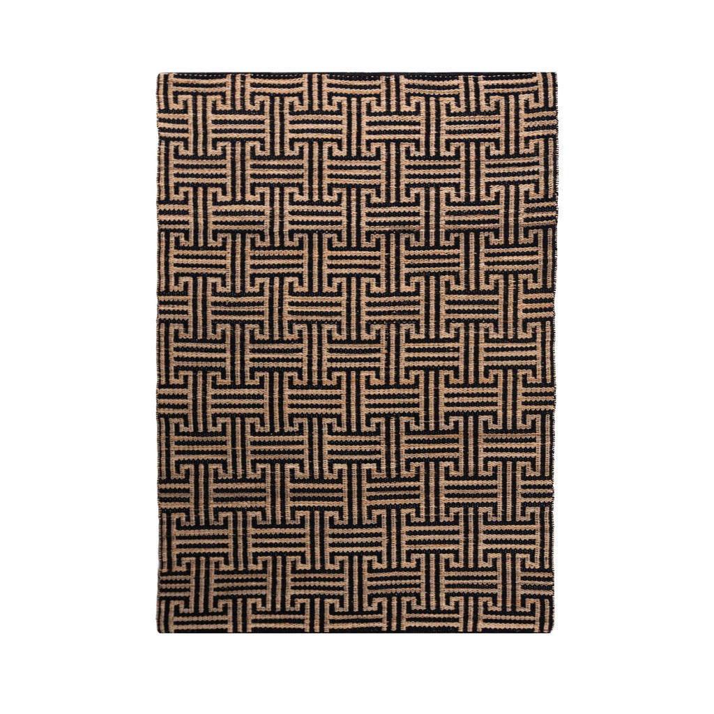 Flair Rugs vloerkleed jute Meander (230x160 cm)
