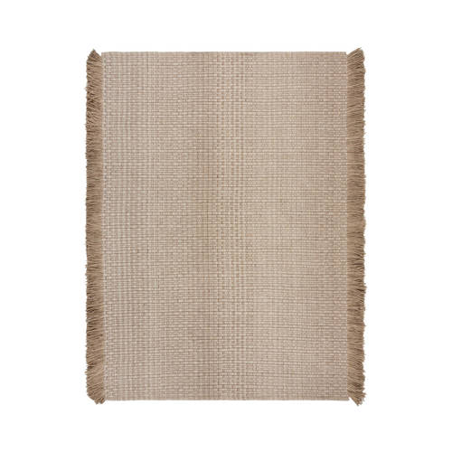 Flair Rugs vloerkleed wol Rene Geribd (170x120 cm) afbeelding