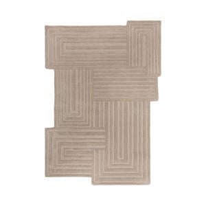 vloerkleed Zen Geometrisch Wol (230x160 cm)
