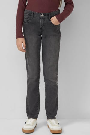 relaxed low waist regular fit jeans black denim