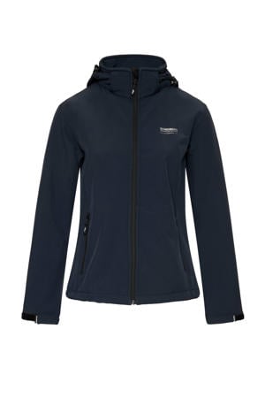 softshell jas Ingrida donkerblauw