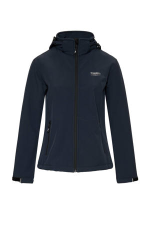 softshell jas Ingrida donkerblauw