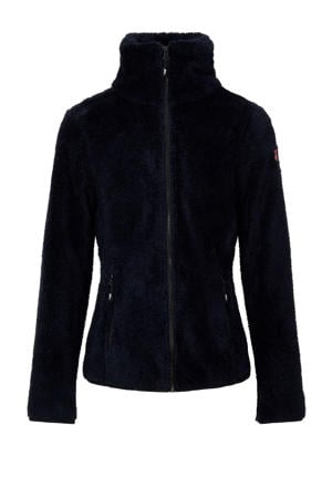 fleece vest Evy donkerblauw